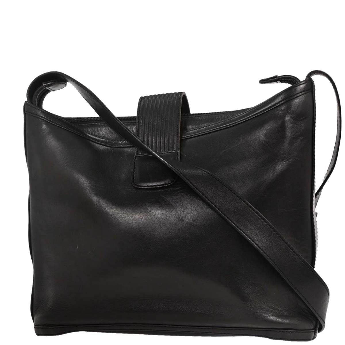 Yves Saint Laurent Black Leather Shoulder Bag