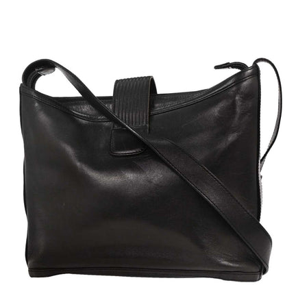Yves Saint Laurent Black Leather Shoulder Bag