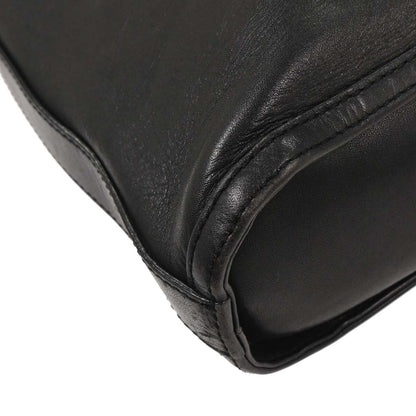 Yves Saint Laurent Black Leather Shoulder Bag