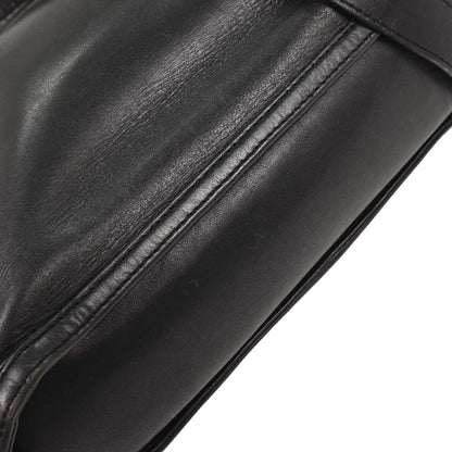 Yves Saint Laurent Black Leather Shoulder Bag