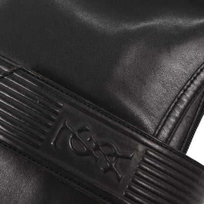 Yves Saint Laurent Black Leather Shoulder Bag