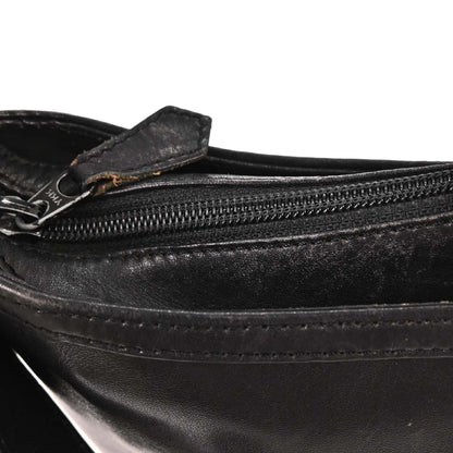 Yves Saint Laurent Black Leather Shoulder Bag