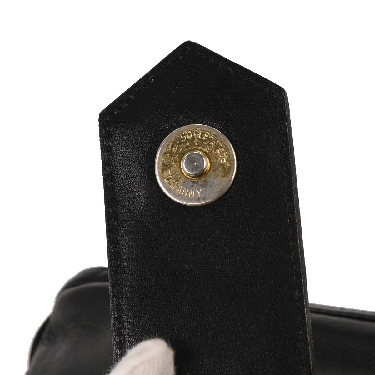 Yves Saint Laurent Black Leather Shoulder Bag