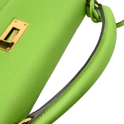 Hermes Green Apple Togo Kelly A Dos GM Backpack