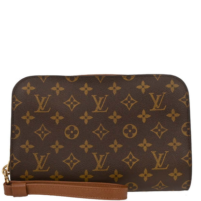 Louis Vuitton Monogram Orsay Clutch Handbag M51790