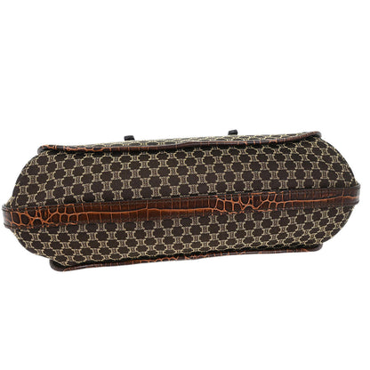 Celine * Brown Macadam Tote Bag