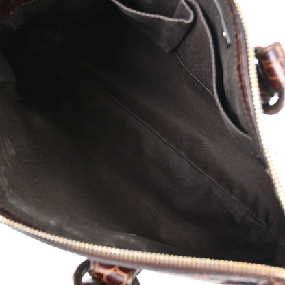 Celine * Brown Macadam Tote Bag