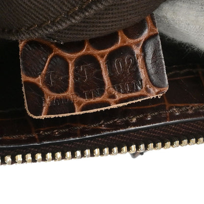 Celine * Brown Macadam Tote Bag