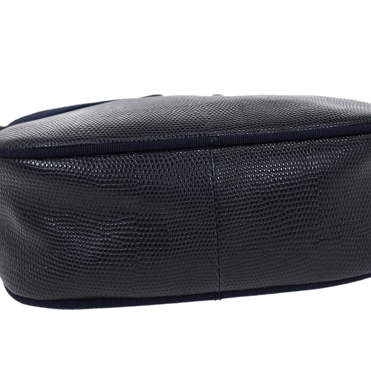 Salvatore Ferragamo Navy Vara Shoulder Bag