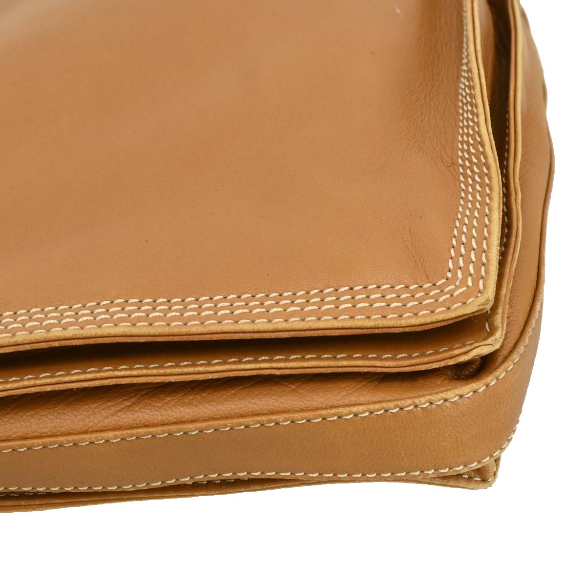 Loewe Brown Lambskin Drawstring Shoulder Bag