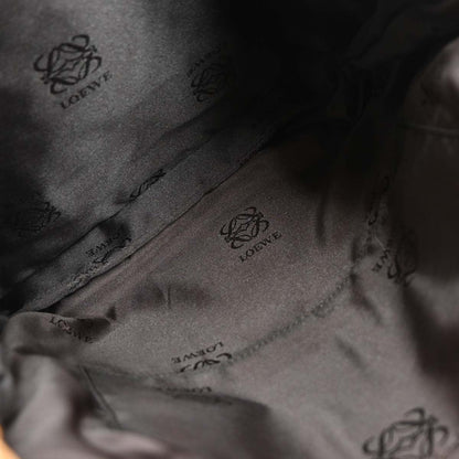 Loewe Brown Lambskin Drawstring Shoulder Bag