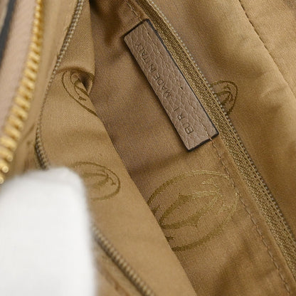 Cartier * Beige Python Marcello 2way Shoulder Handbag