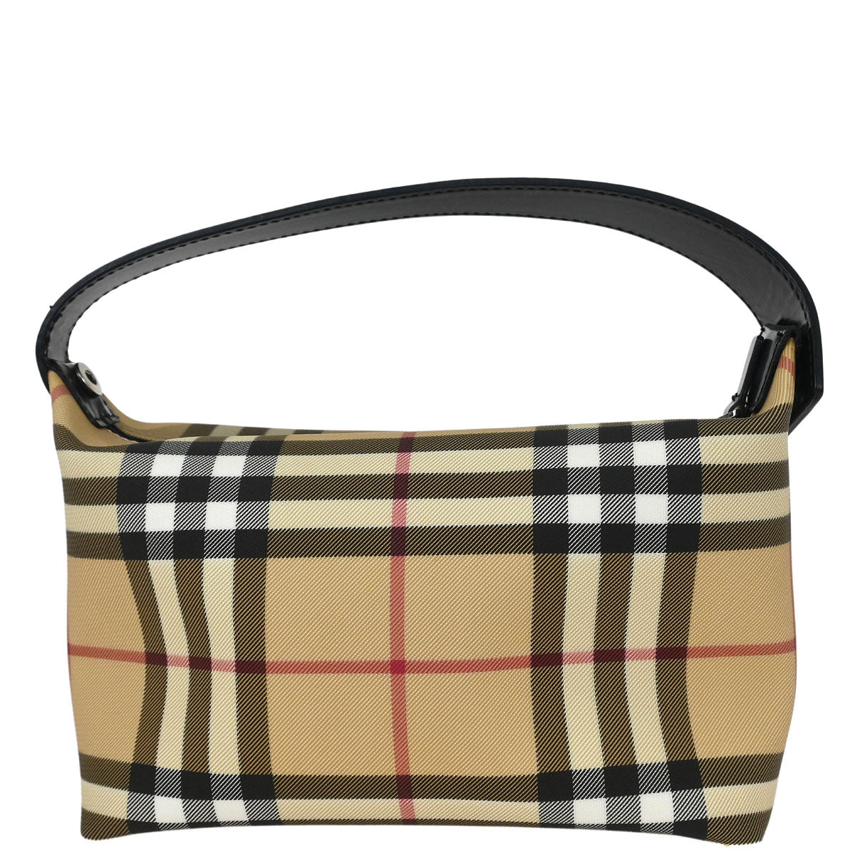 Burberry Beige Black Burberry Check Handbag