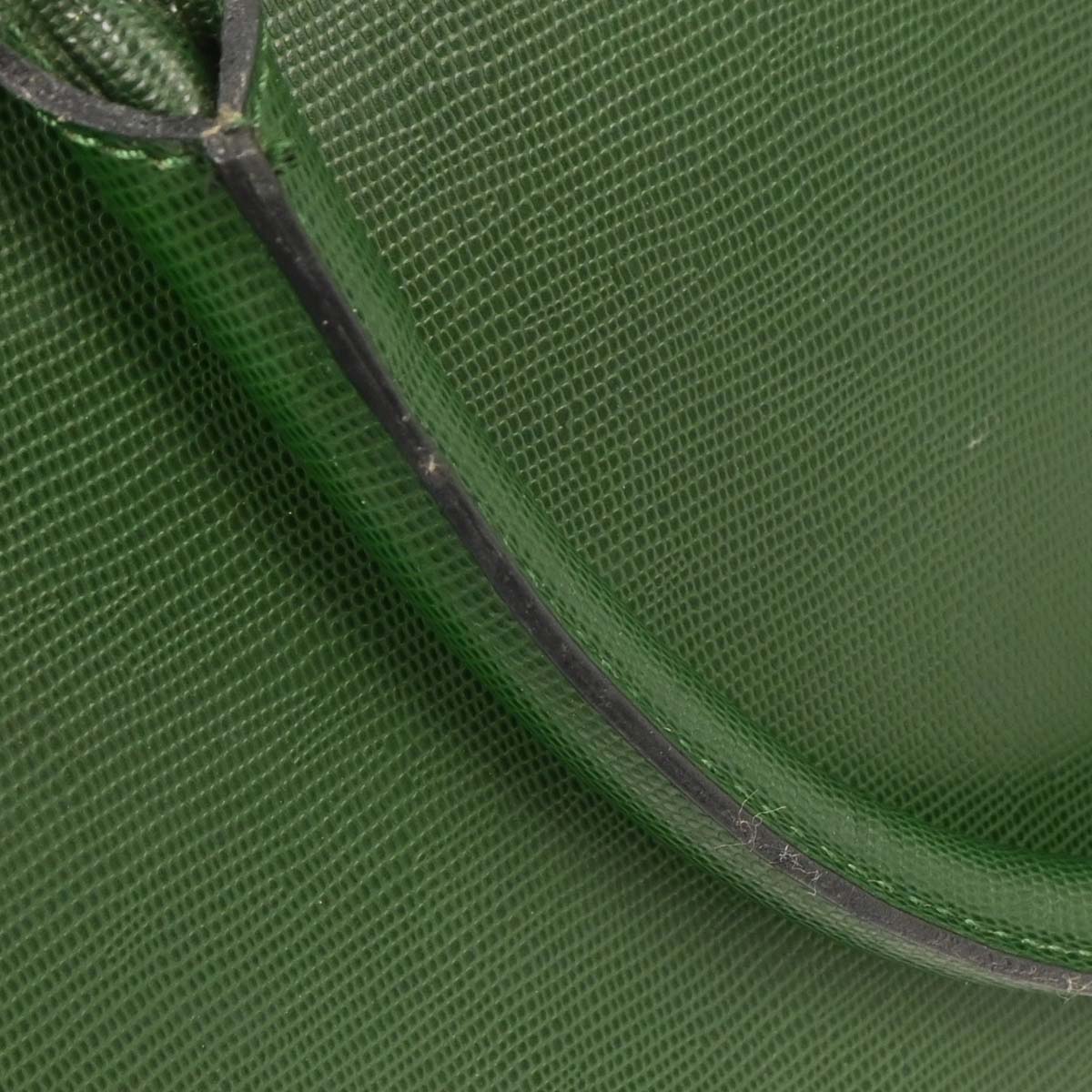 Celine Green Leather 2way Shoulder Handbag