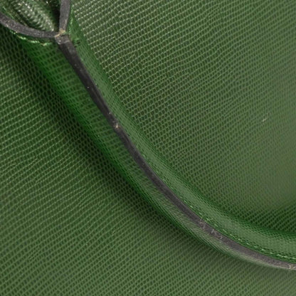 Celine Green Leather 2way Shoulder Handbag