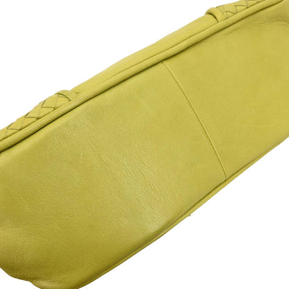 Bottega Veneta Green Intrecciato Handbag