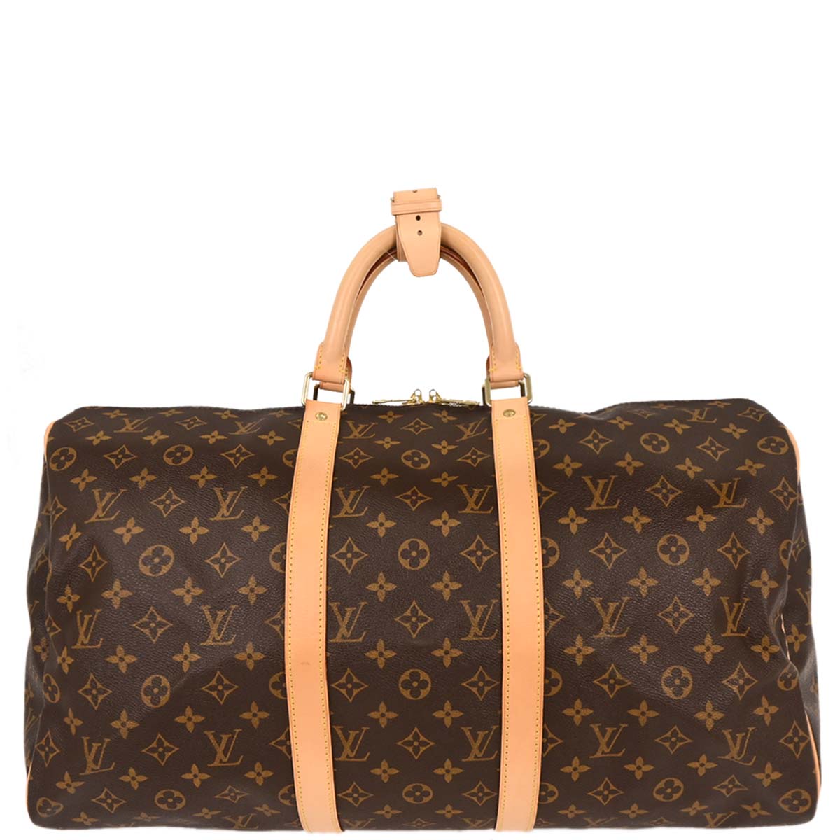Louis Vuitton Monogram Keepall 50 Duffle Travel Handbag M41426
