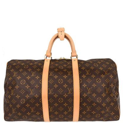 Louis Vuitton Monogram Keepall 50 Duffle Travel Handbag M41426