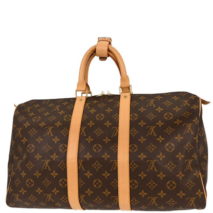 Louis Vuitton Monogram Keepall 45 Duffle Handbag M41428