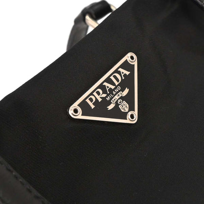 Prada Black Nylon Tote Handbag