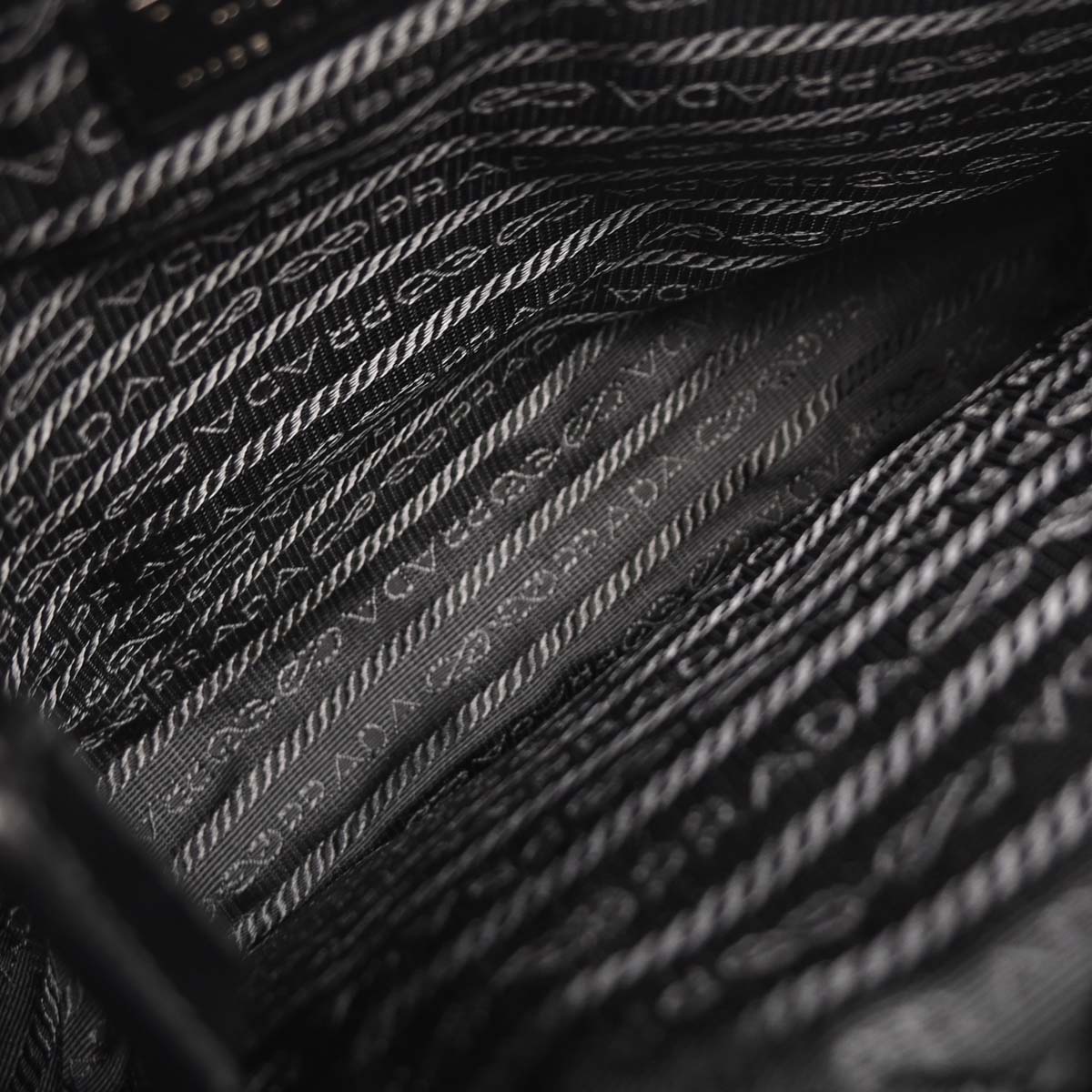 Prada Black Nylon Tote Handbag