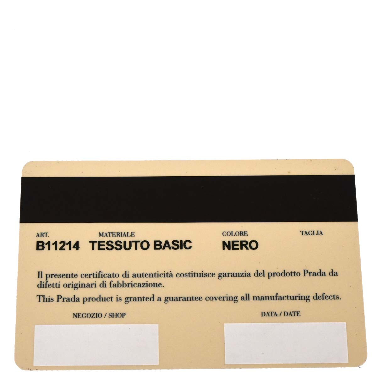 Prada Black Nylon Tote Handbag