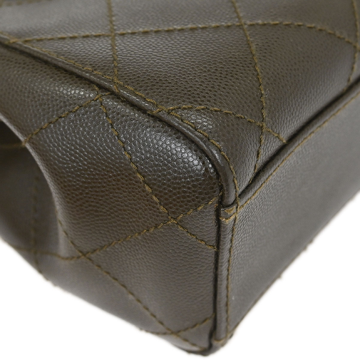 Chanel 1997-1999 Brown Caviar Handbag