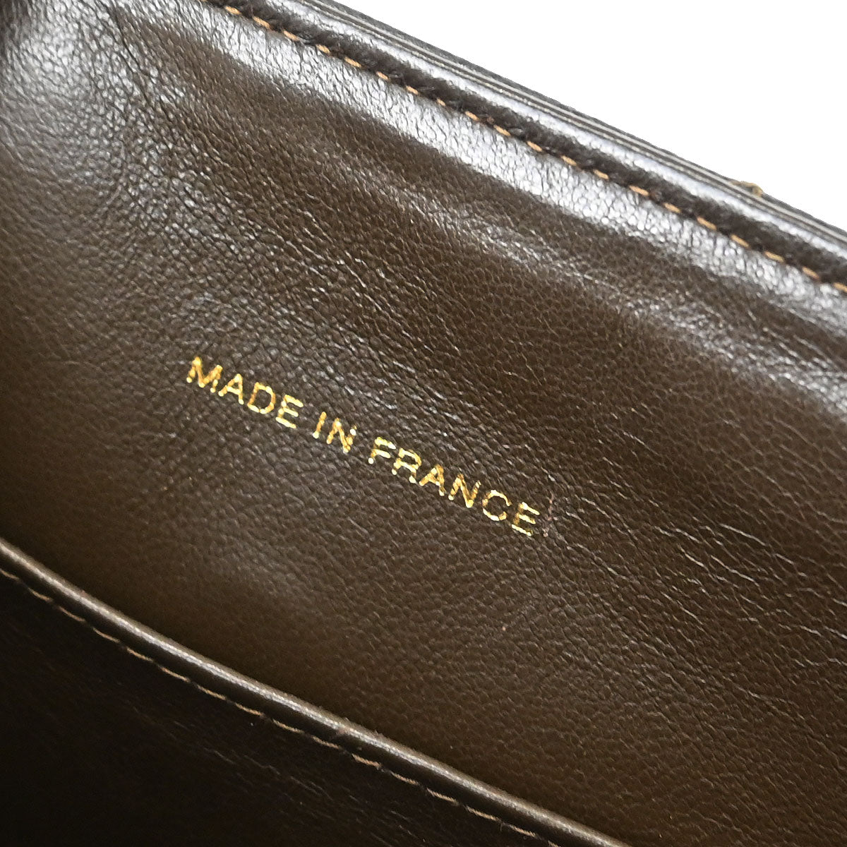 Chanel 1997-1999 Brown Caviar Handbag