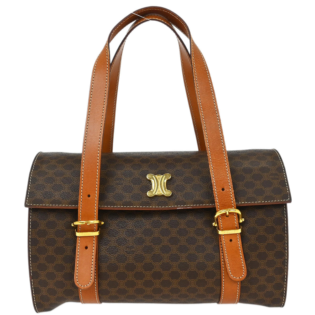 Celine Brown Macadam Handbag