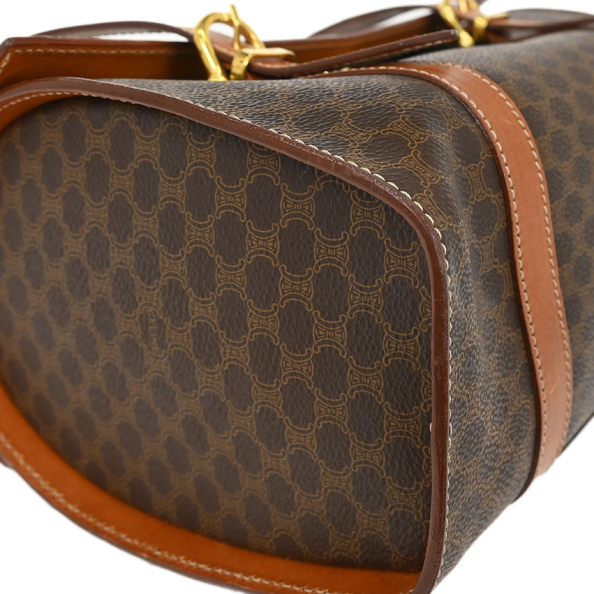 Celine Brown Macadam Handbag