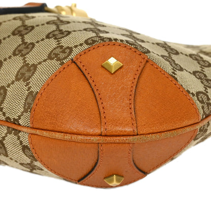Gucci Brown Jackie GG Hobo Bag