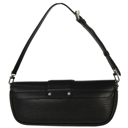 Louis Vuitton Black Epi Pochette Montaigne Handbag M59292