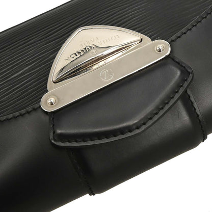 Louis Vuitton Black Epi Pochette Montaigne Handbag M59292