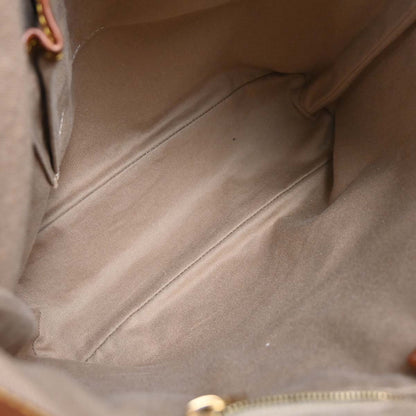 Celine * White Canvas Macadam Tote Handbag