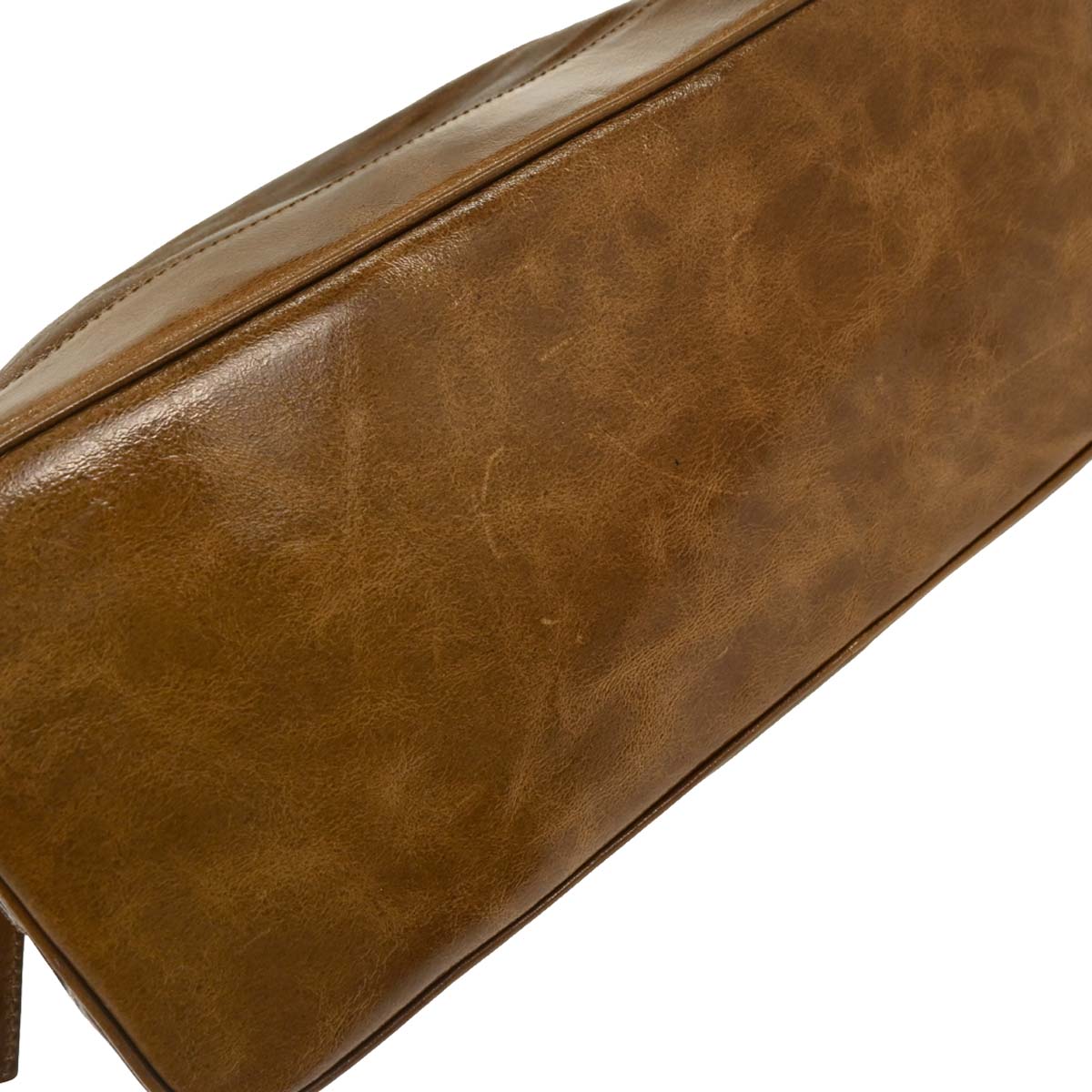 Celine Brown Patent Leather Handbag