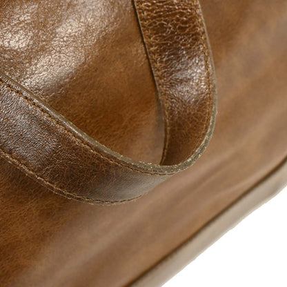 Celine Brown Patent Leather Handbag