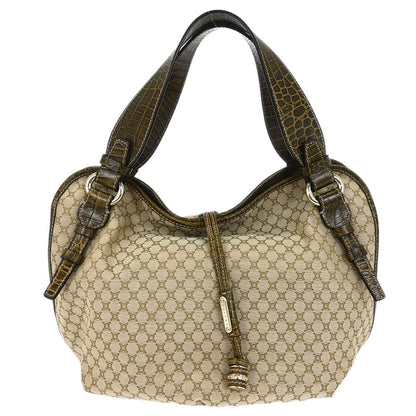 Celine * Beige Macadam Bittersweet Tote Bag