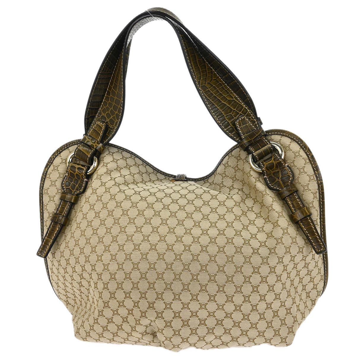 Celine * Beige Macadam Bittersweet Tote Bag