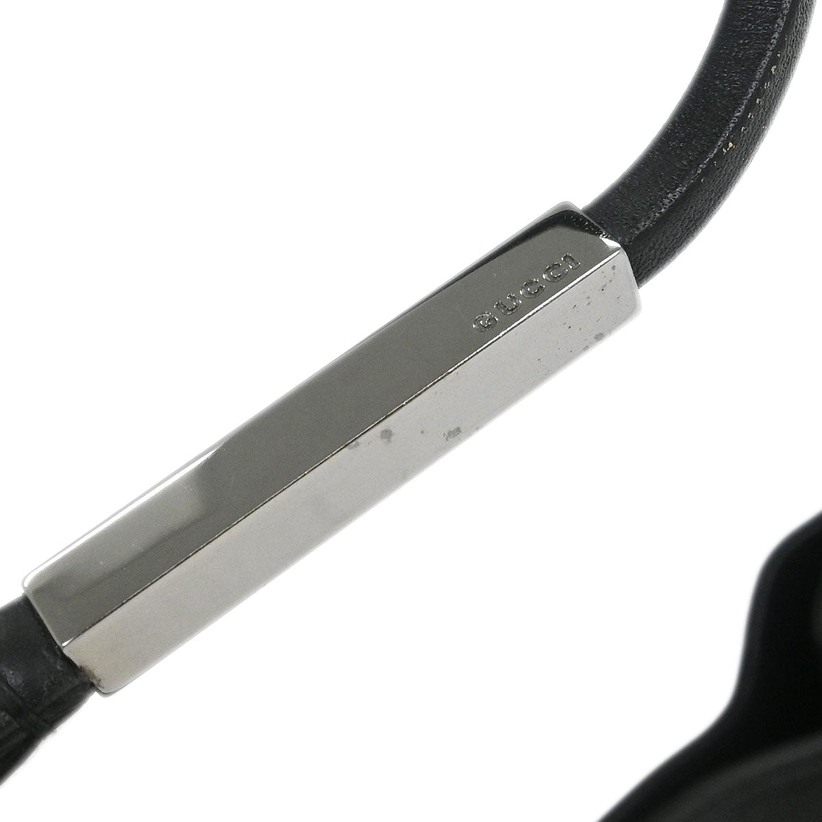 Gucci Black Leather Hobo Handbag