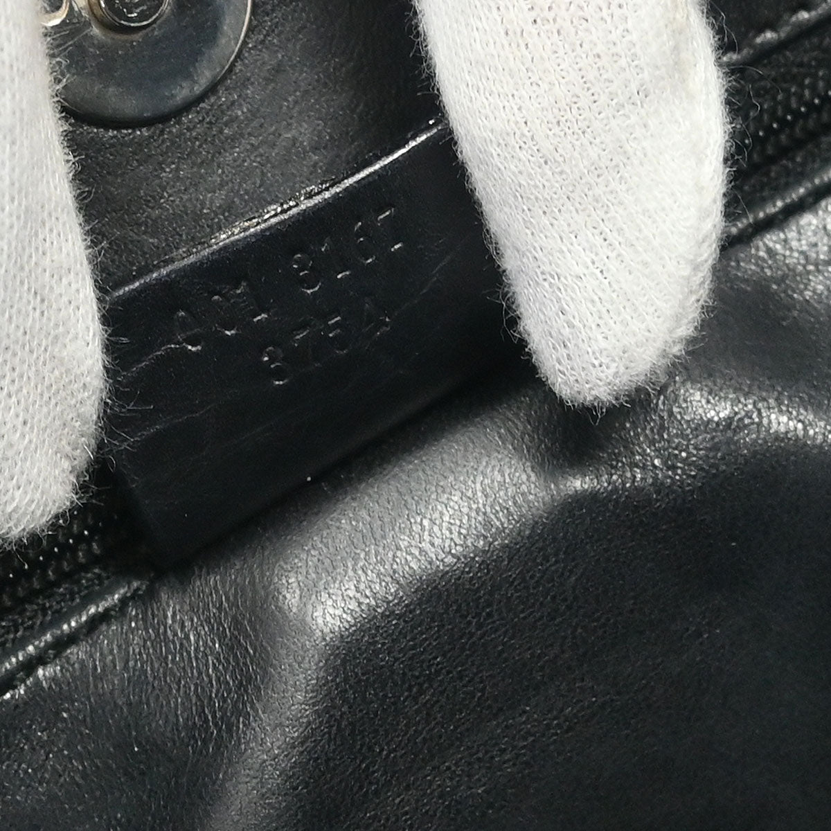 Gucci Black Leather Hobo Handbag