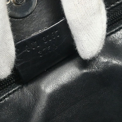 Gucci Black Leather Hobo Handbag