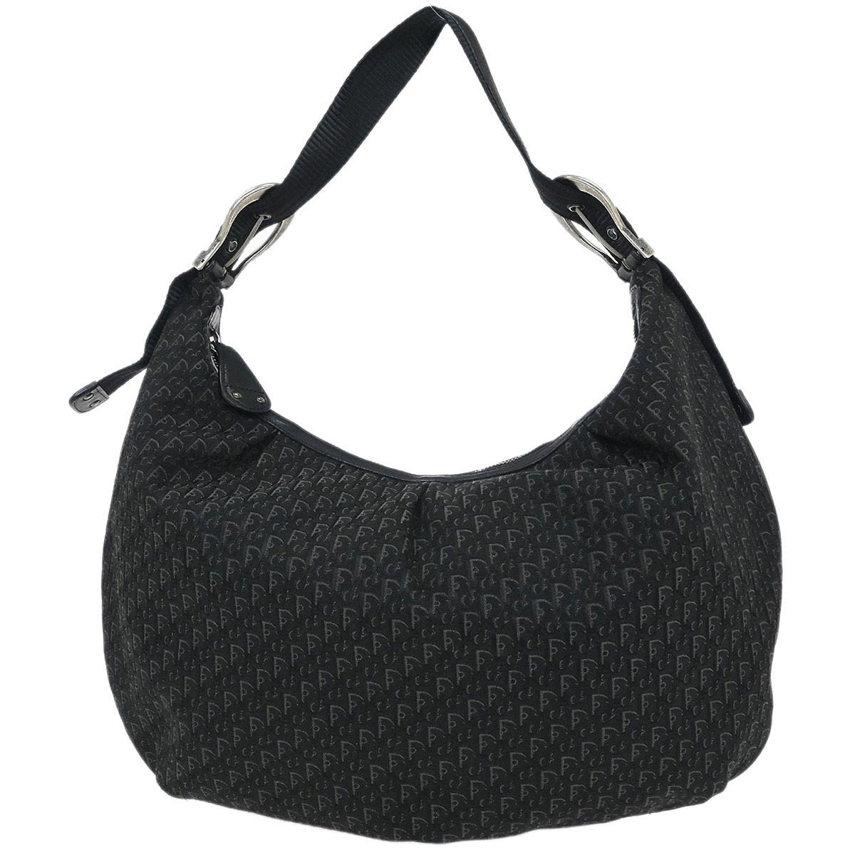 Christian Dior Black Trotter Shoulder Bag