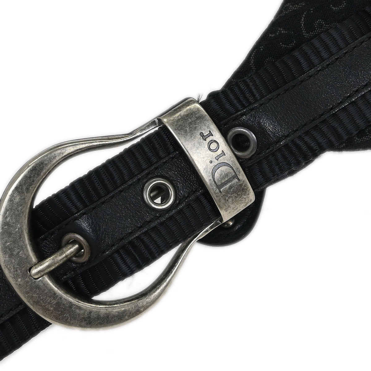 Christian Dior Black Trotter Shoulder Bag