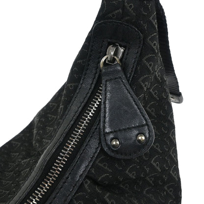 Christian Dior Black Trotter Shoulder Bag