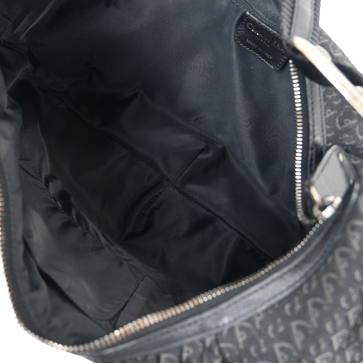 Christian Dior Black Trotter Shoulder Bag