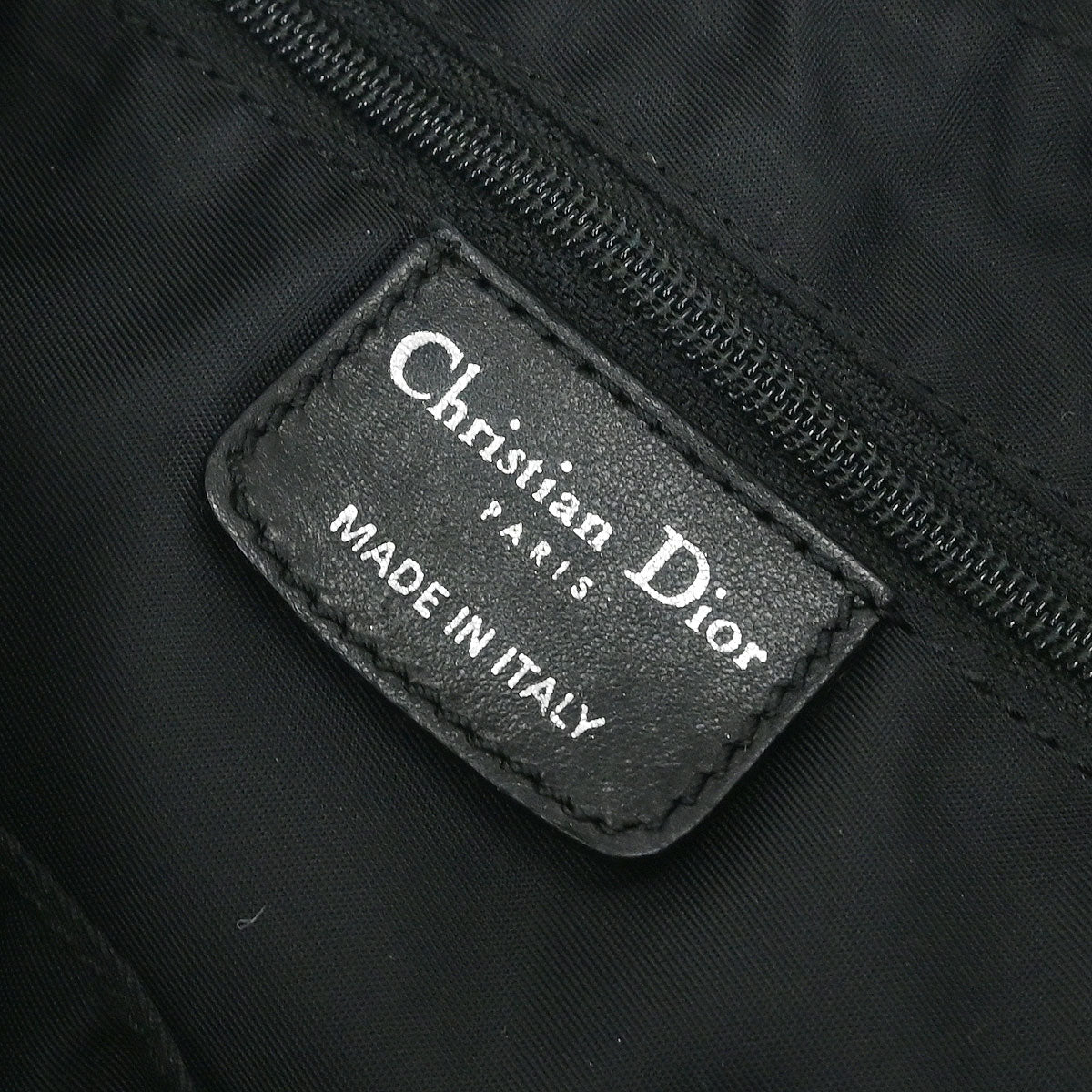 Christian Dior Black Trotter Shoulder Bag