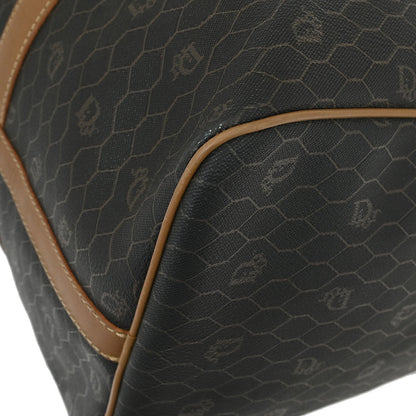 Christian Dior Black Honeycomb Duffle Bag