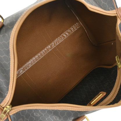 Christian Dior Black Honeycomb Duffle Bag