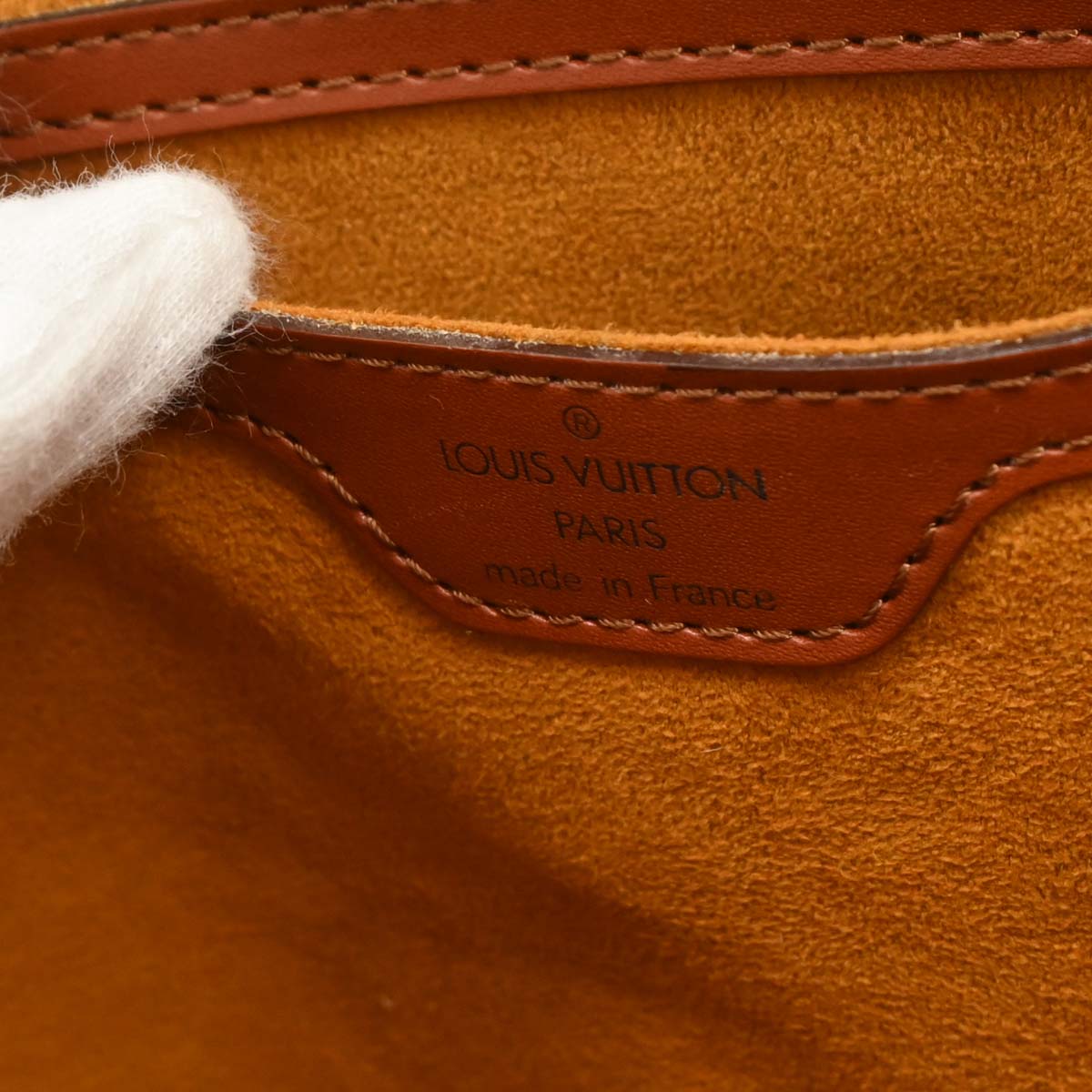 Louis Vuitton Brown Epi Saint Jacques Tote Handbag M52273