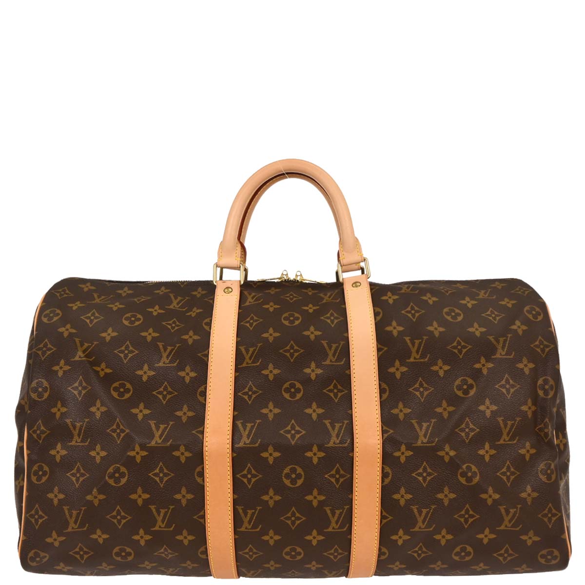 Louis Vuitton Monogram Keepall 50 Duffle Travel Handbag M41426